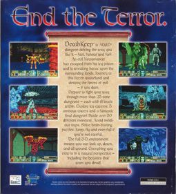 DeathKeep - Box - Back (North America) - 727x800