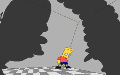 The Simpsons: Bart's House of Weirdness - Screenshot - Gameplay (null) - 320x200