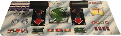 Polygonet Commanders - Arcade - Control Panel (null) - 1329x397