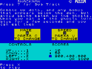 Snackman - Screenshot - Game Title (null) - 512x384