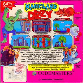 Magicland Dizzy - Box - Back (Europe) - 886x882