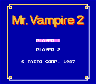 Kyonshiizu 2 - Screenshot - Game Title (World) - 256x224