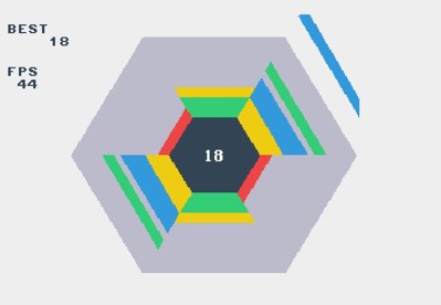 Hextris for Amiga 500 - Screenshot - Gameplay (null) - 703x486