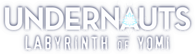 Undernauts: Labyrinth of Yomi - Clear Logo (null) - 2418x671