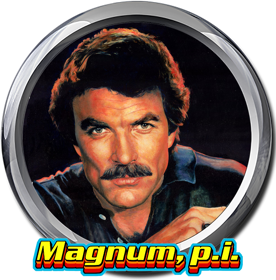 Magnum P.I.nBall - Fanart - Cart - Front (null) - 877x890