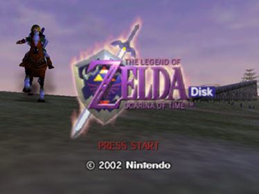 The Legend of Zelda: Ocarina of Time: Expansion Disk - Screenshot - Game Title (null) - 320x240