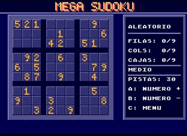 Mega Sudoku - Screenshot - Gameplay (null) - 623x455