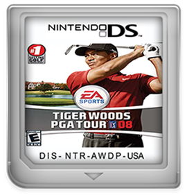Tiger Woods PGA Tour 08 - Fanart - Cart - Front (North America) - 260x270