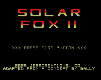 Solar Fox II - Screenshot - Game Title (null) - 544x433