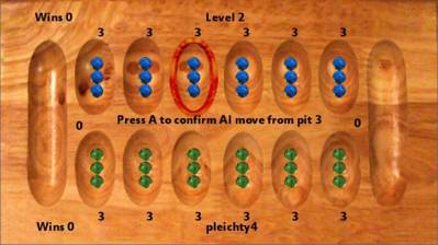 Mancala - Screenshot - Gameplay (World) - 1000x562