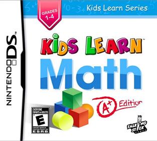 Kids Learn: Math A+ Edition - Box - Front (North America) - 640x574