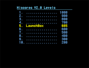 Fleuch - Screenshot - High Scores (null) - 640x490