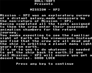 Mission XP2 - Screenshot - Game Title (null) - 640x512