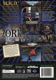 Zork: Grand Inquisitor - Box - Back (North America) - 799x1131