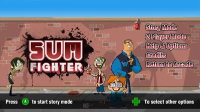 Sum Fighter - Screenshot - Game Title (World) - 1000x562