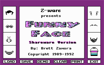 Funny Face - Screenshot - Game Title (null) - 320x200