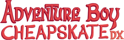 Adventure Boy Cheapskate DX - Clear Logo (null) - 538x174