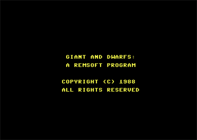 Giant and Dwarfs - Screenshot - Game Title (null) - 384x272
