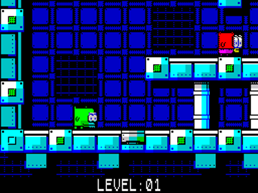 Zak McDrucken Saves The Chickens - Screenshot - Gameplay (World) - 256x192