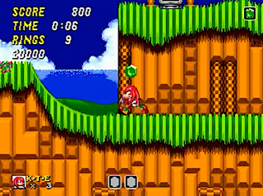 Knuckles' Emerald Hunt - Screenshot - Gameplay (World) - 320x240