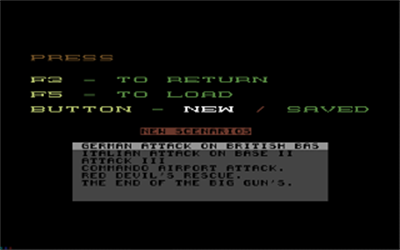 Famous Battles II - Screenshot - Game Select (null) - 320x200