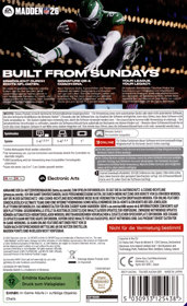 Madden NFL 26 - Box - Back (Germany) - 1145x1875