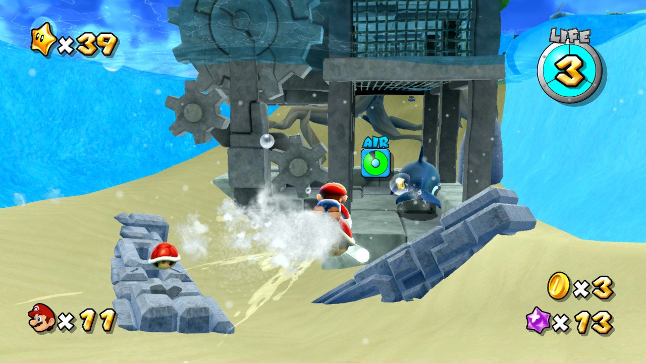 Illustration of Super Mario Galaxy