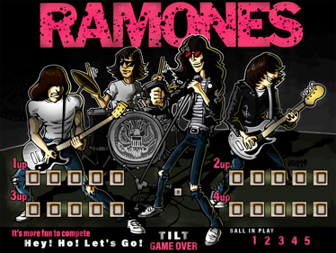 Ramones - Arcade - Marquee (World) - 1364x1024