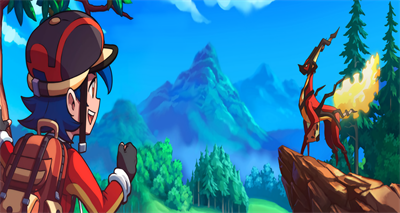 Nexomon - Fanart - Background (null) - 2443x1301