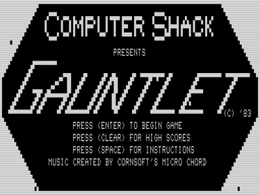 Gauntlet - Screenshot - Game Title (null) - 512x384