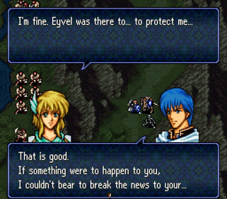 Fire Emblem: Thracia 776: Lil' Manster - Screenshot - Gameplay (World) - 512x448