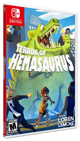 Terror of Hemasaurus - Box - 3D (North America) - 602x1051