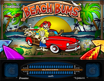 Beach Bums - Arcade - Marquee (null) - 2084x1630