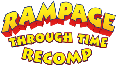 Rampage Through Time Recompiled - Clear Logo (null) - 1080x614