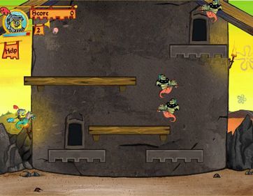 SpongeBob SquarePants: Lost in Time - Dunces and Dragons - Screenshot - Gameplay (United States) - 500x388