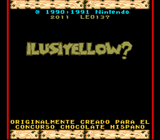 Super Mario World: Ilusiyellow? - Screenshot - Game Title (null) - 256x224