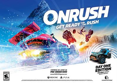 ONRUSH - Advertisement Flyer - Front (North America) - 1500x1061