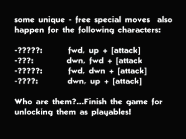 Final Fight: The Last Round (DreamCast Edition) - Arcade - Controls Information (World) - 960x720