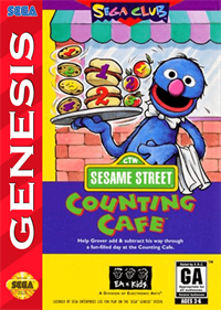 Sesame Street Counting Cafe - Box - Front (North America) - 484x680