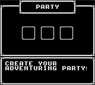 Deep Dungeon - Screenshot - Game Select (null) - 160x144