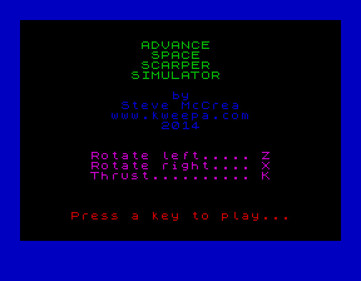 Advanced Space Scarper Simulator - Screenshot - Game Title (null) - 576x448