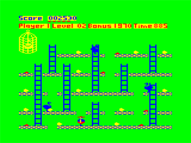 Chuckie Egg - Screenshot - Gameplay (null) - 640x480