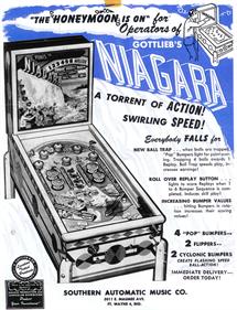 Niagara - Advertisement Flyer - Front (North America) - 854x1111