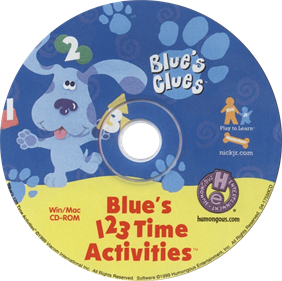 Blue's 123 Time Activities - Disc - 765x762