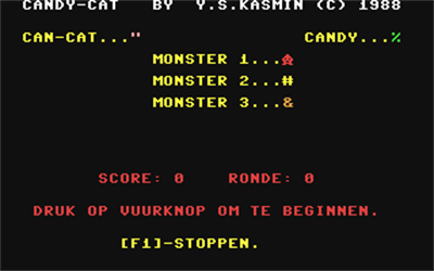 Candy-Cat - Screenshot - Game Title (The Netherlands) - 320x200