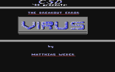 Virus: The Breakout Error - Screenshot - Game Title (null) - 400x250