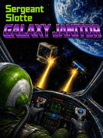 Sergeant Slotte: Galaxy Janitor - Fanart - Box - Front (null) - 1086x1448