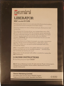 Liberator - Box - Back (United Kingdom) - 1200x1600