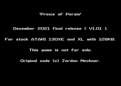 Prince of Persia - Screenshot - Game Title (null) - 336x240