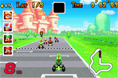 Mario Kart: Super Circuit: Freemastered - Screenshot - Gameplay (null) - 240x160